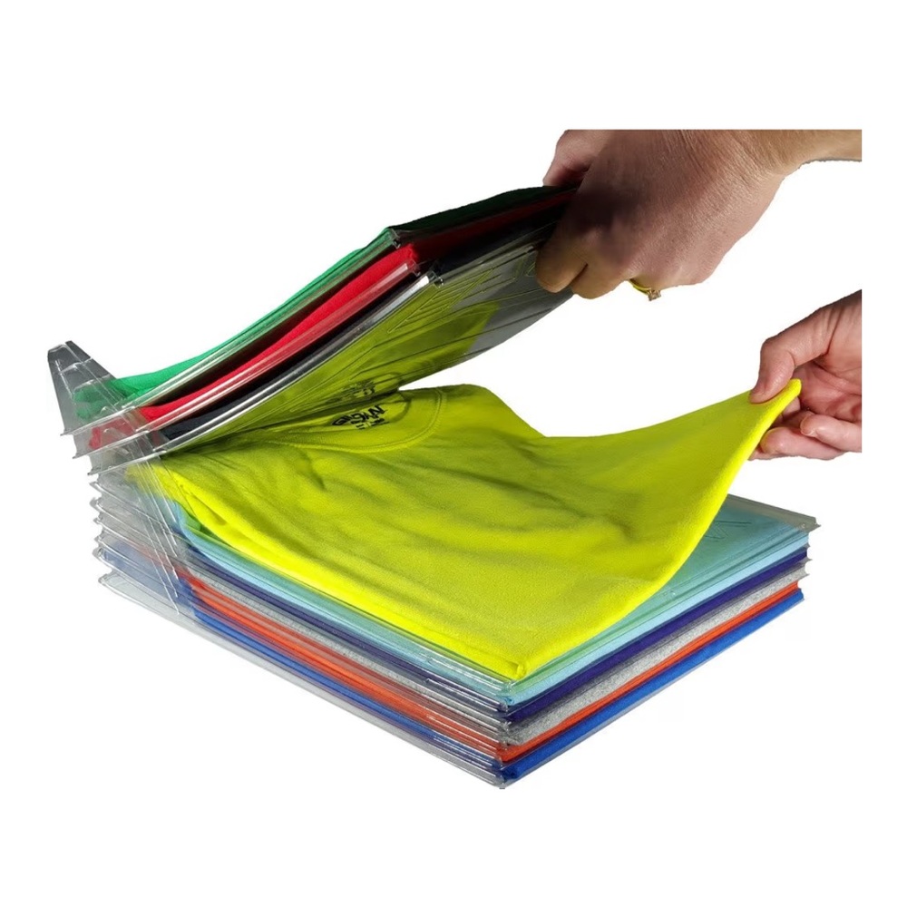 Set of 25 tshirt organizers